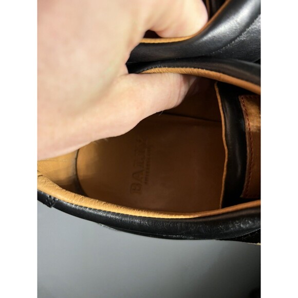 Bally Freenew Leather Lace Up Sneakers Size 10.5D - Picture 9 of 9